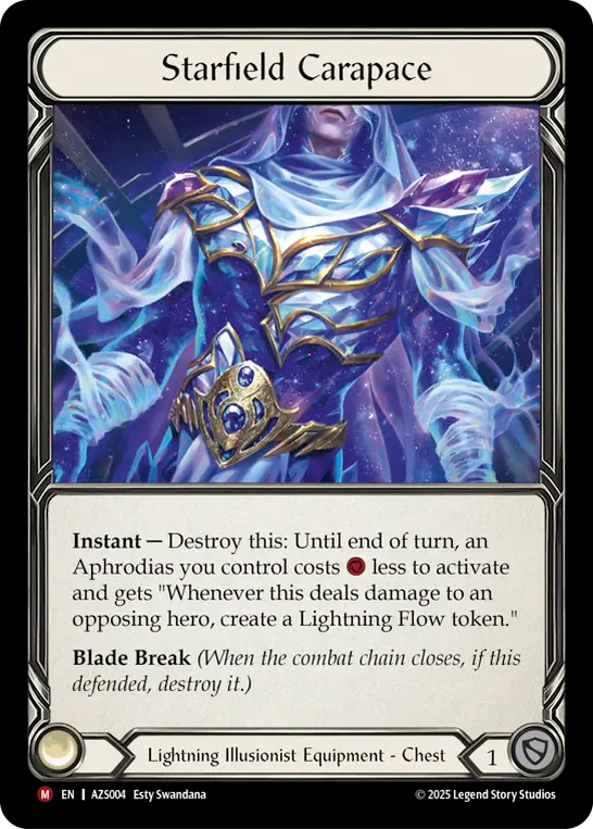 Starfield Carapace Rainbow Foil