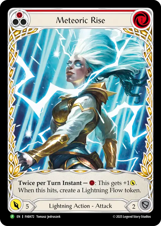 Meteoric Rise Extended Art RF Promo