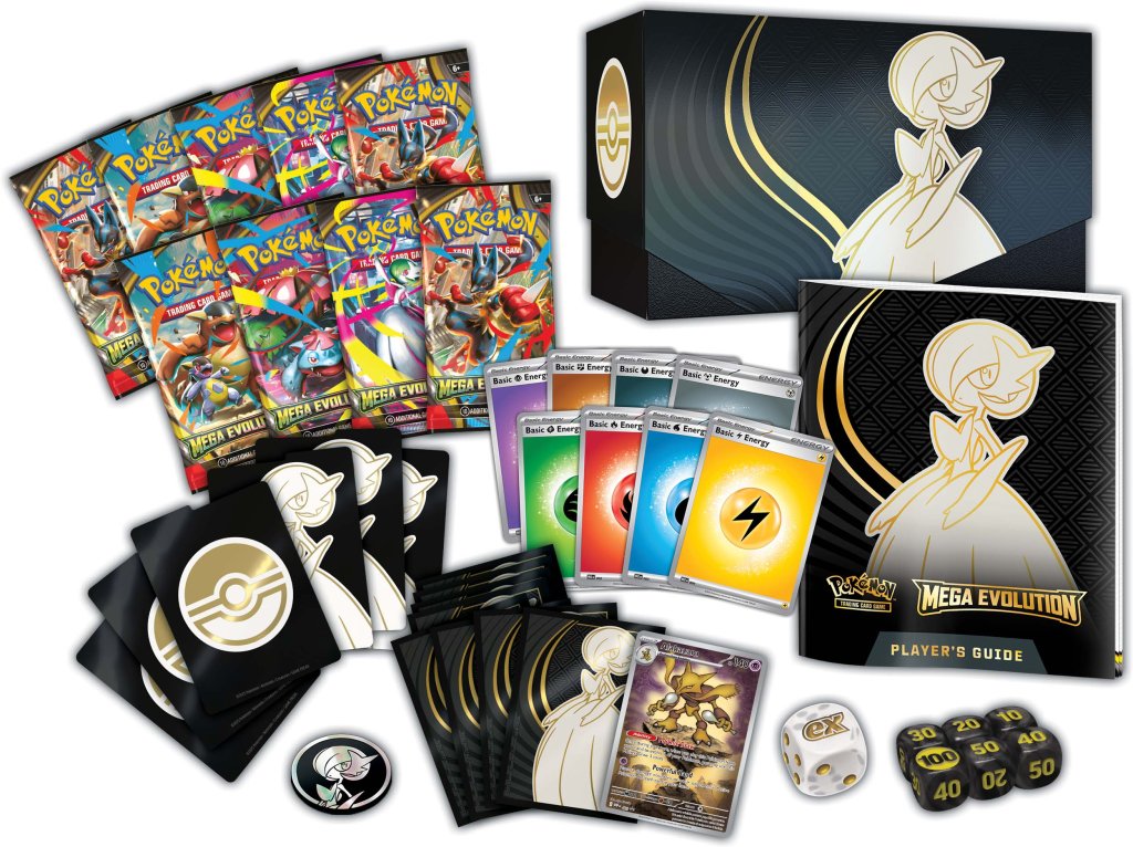 pokémon - trading card game: mega evolution elite trainer box Pokémon TCG: Mega Evolution Elite Trainer Box – Fluke & Box