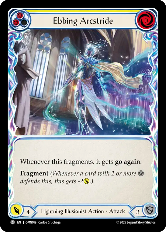 Ebbing Arcstride (Yellow) Rainbow Foil
