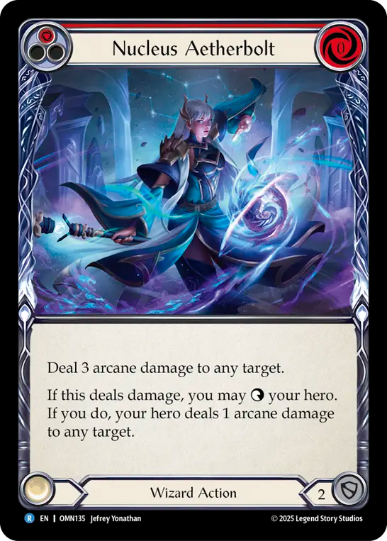 Nucleus Aetherbolt Rainbow Foil