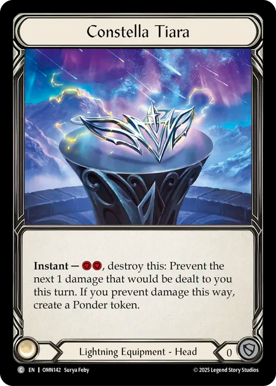 Constella Tiara Cold Foil