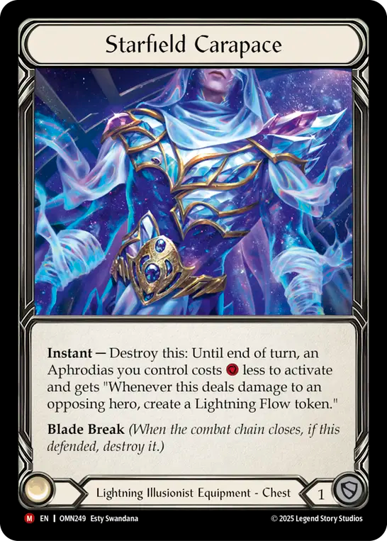 Starfield Carapace Cold Foil