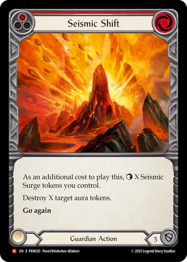 Seismic Shift (Red)