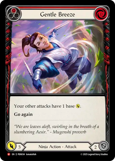 Gentle Breeze Rainbow Foil