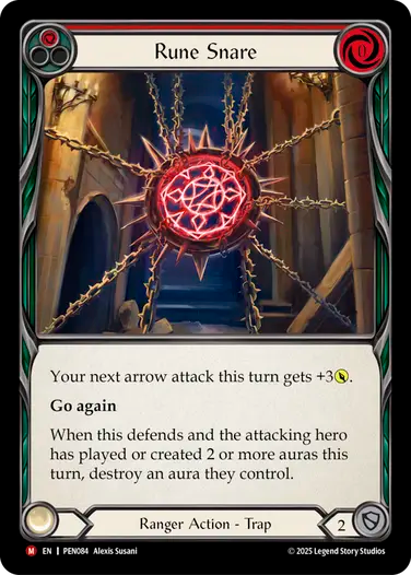 Rune Snare Rainbow Foil