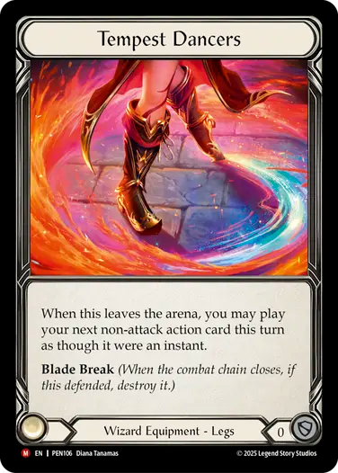 Tempest Dancers Cold Foil