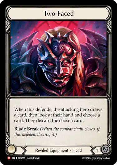 Two Faced Cold Foil