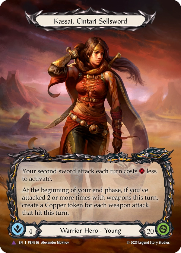 Kassai, Cintari Sellsword Marvel