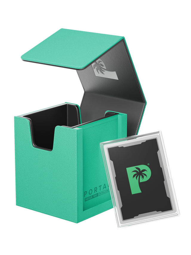 Palms Off Gaming Deck Box - Nexus 100+ Turquoise