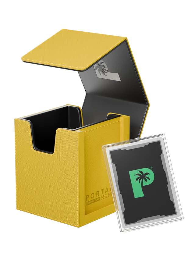 Palms Off Gaming Deck Box - Nexus 100+ Yellow