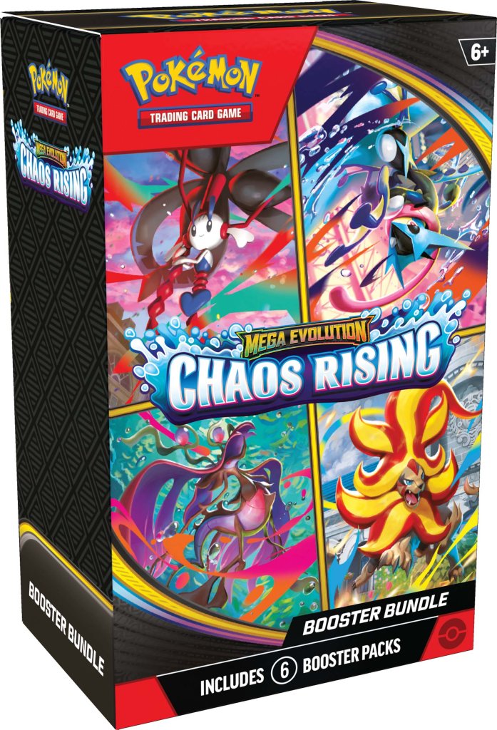 Pokemon TCG Mega Evolutions 4 Chaos Rising Booster Bundle