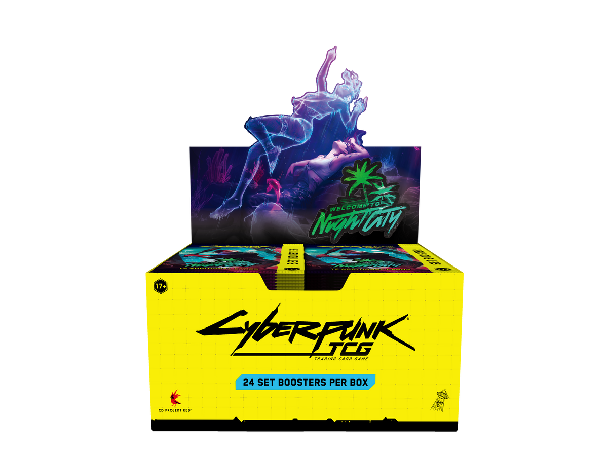 Cyberpunk TCG Retail Booster Box (24 Packs) (Pre Order)