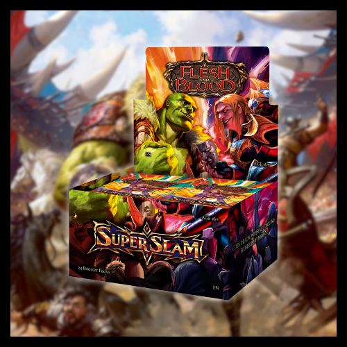 super slam booster box Flesh and Blood TCG