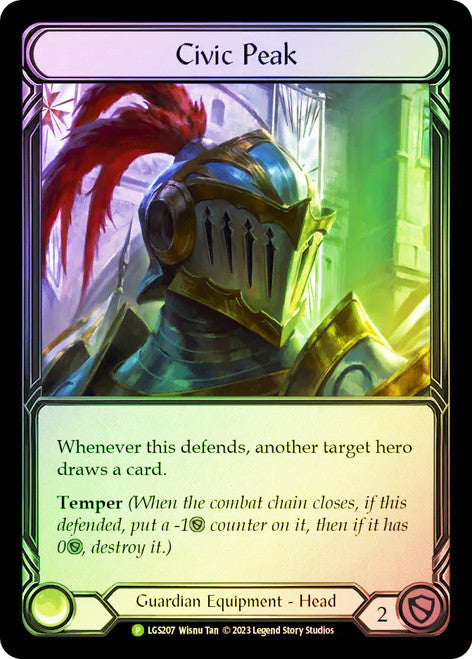 Civic Peak Rainbow Foil Promo
