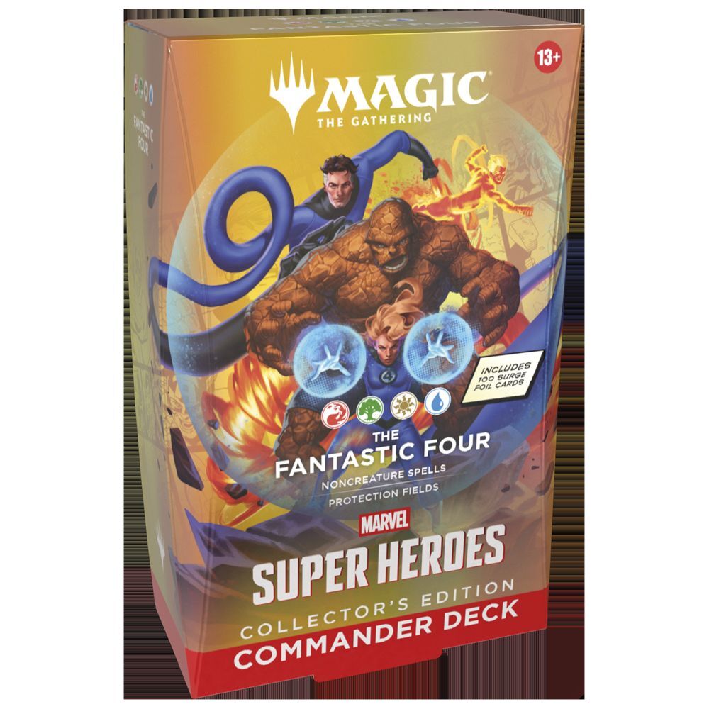 Magic Fantastic Four Collector's Marvel Super Heroes Commander deck MTG