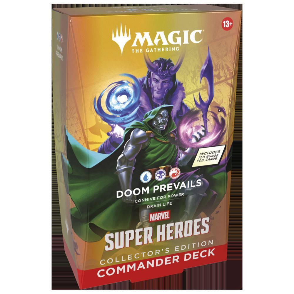 Magic Doom Prevails Collector's Marvel Super Heroes Commander deck MTG