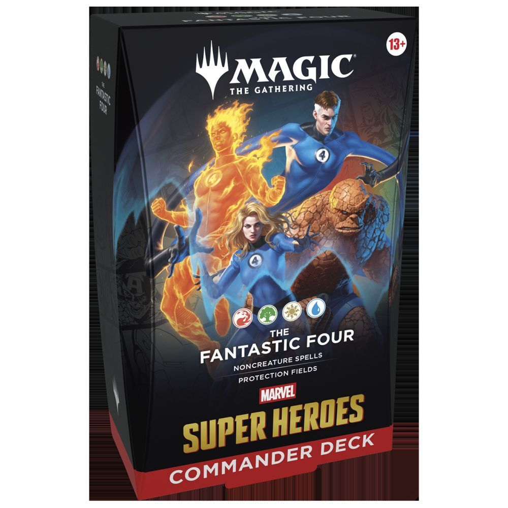 Magic The Fantastic Four Marvel Super Heroes Commander deck MTG
