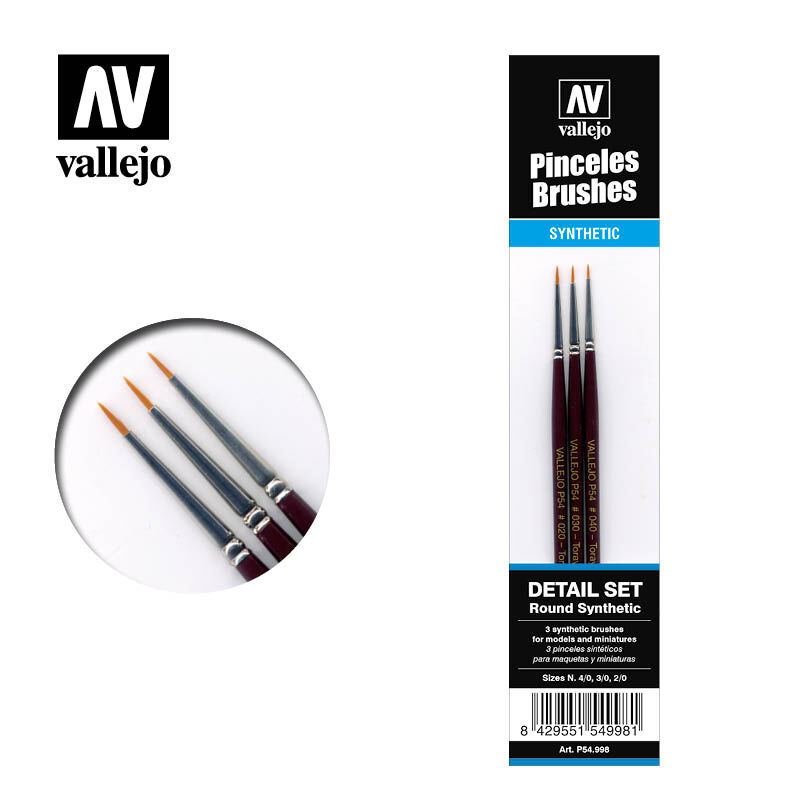 Vallejo Brushes Definition Set