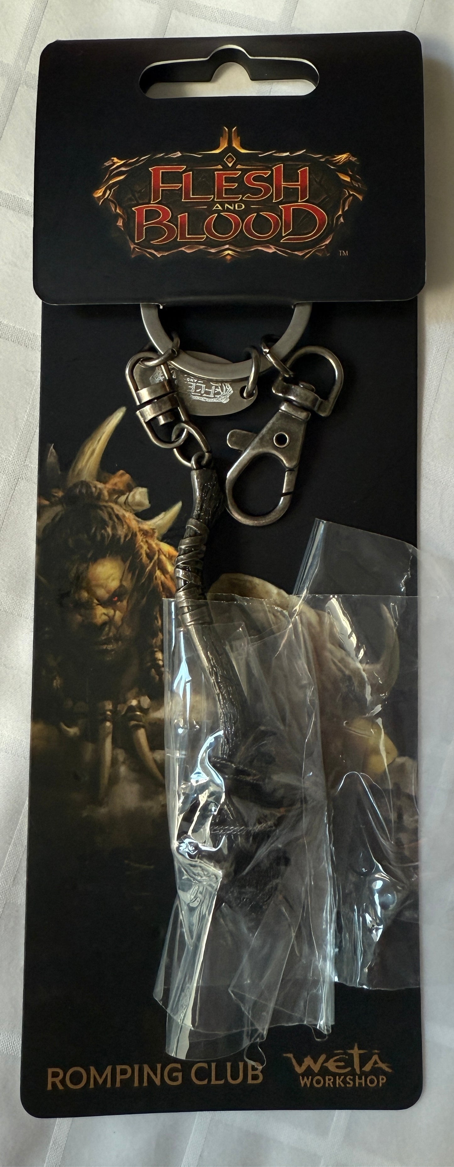 Romping Club Weta Workshop Keyring