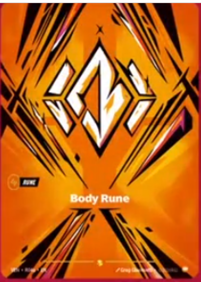 Body Rune (Alternate Art) Vendetta
