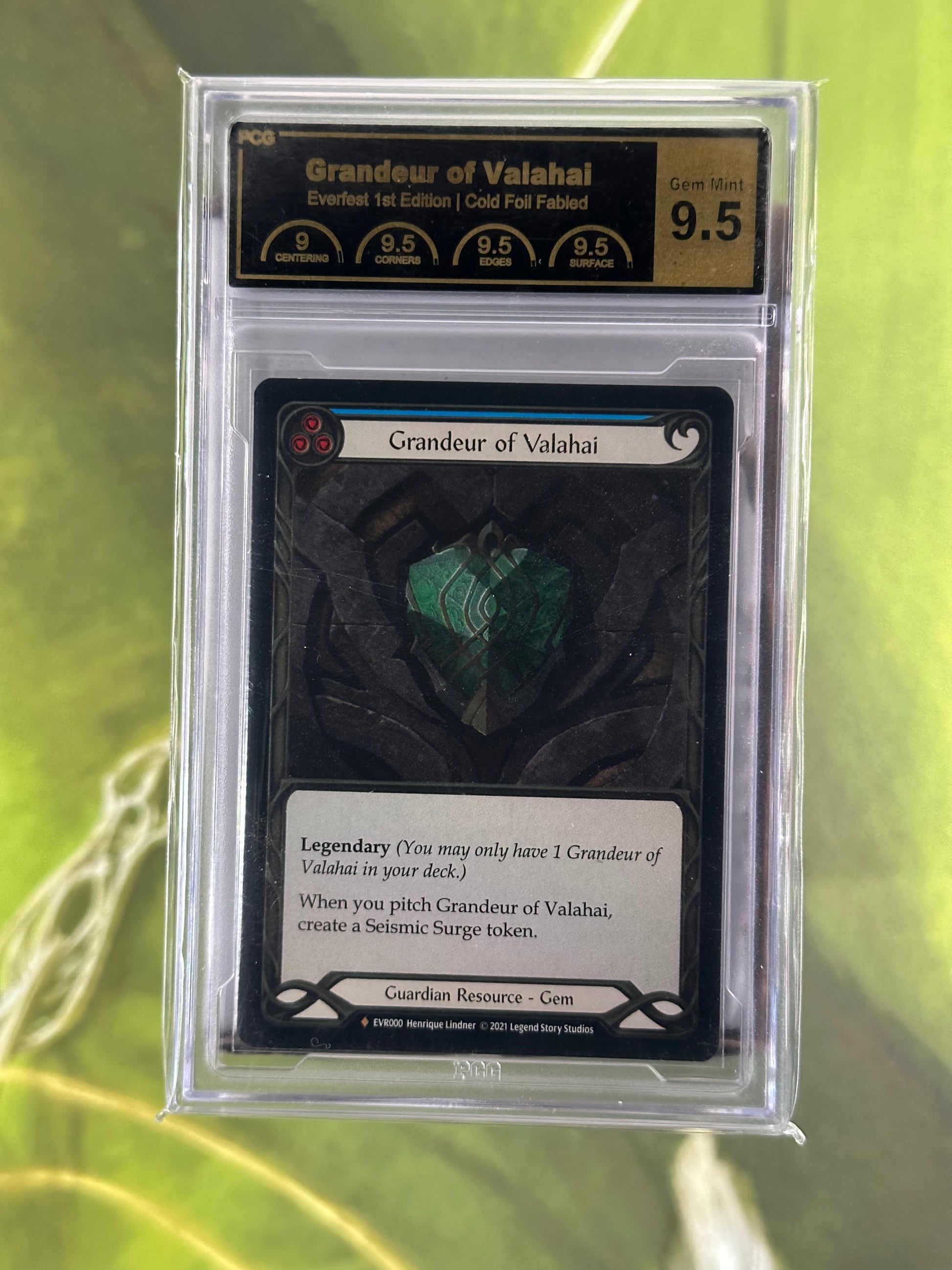 Grandeur of Valahai Graded Gem Mint 9.5 – Fluke & Box