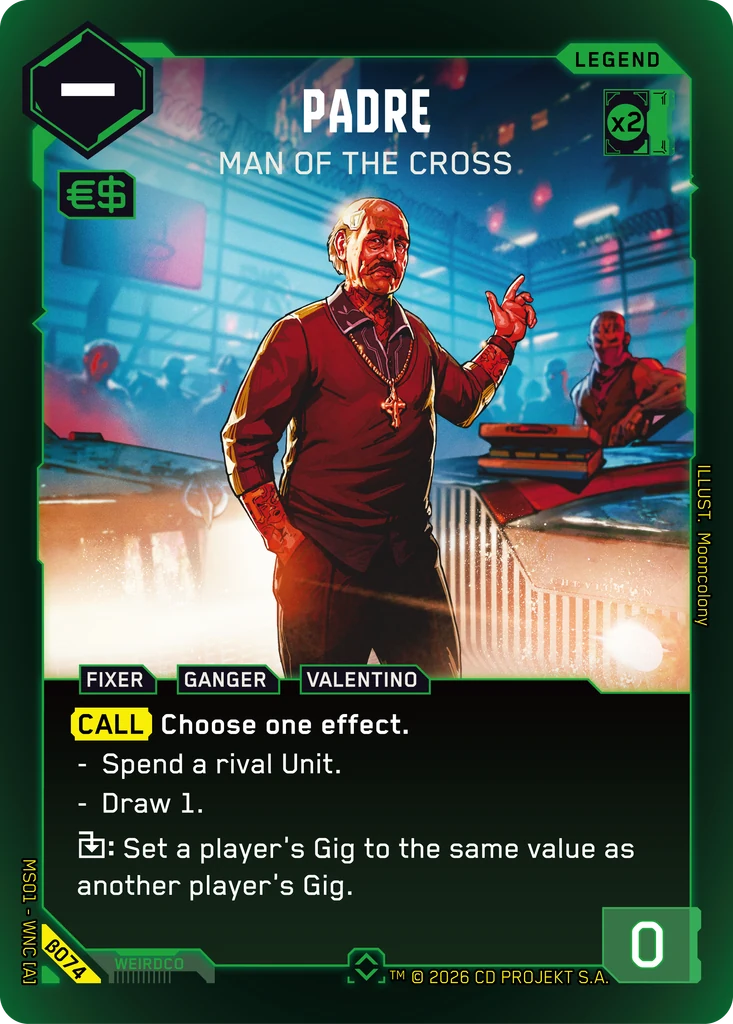 Padre - Man of the Cross Beta