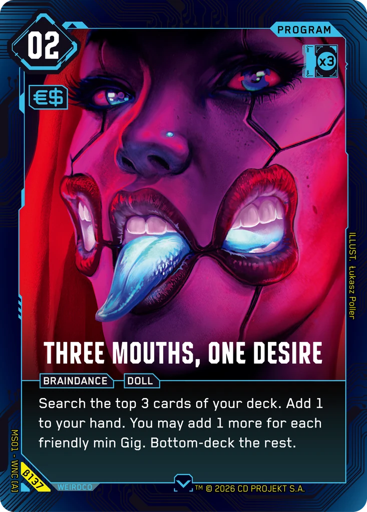 Three Mouths, One Desire Beta