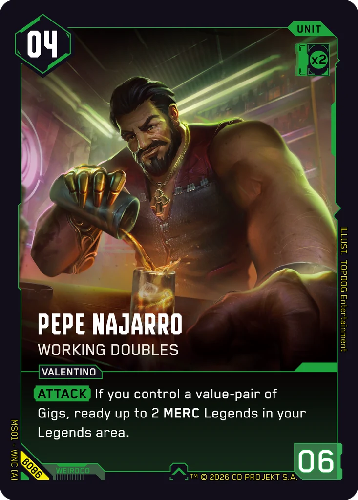 Pepe Najarro - Working Doubles Beta