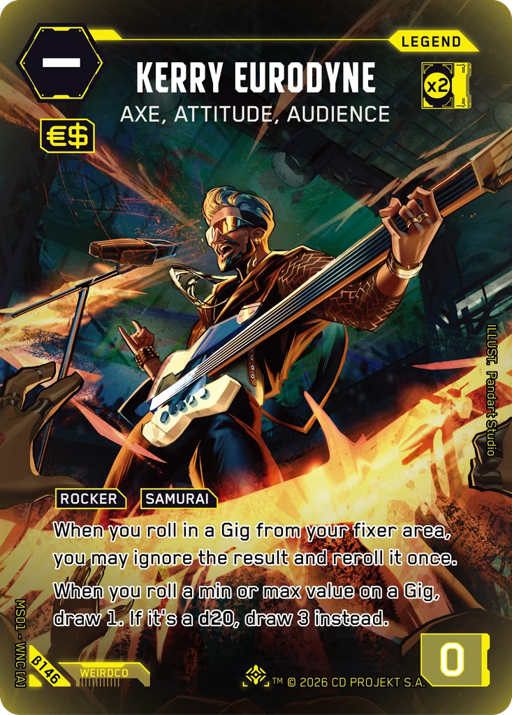 Kerry Eurodyne - Axe, Attitude, Audience Iconic Beta