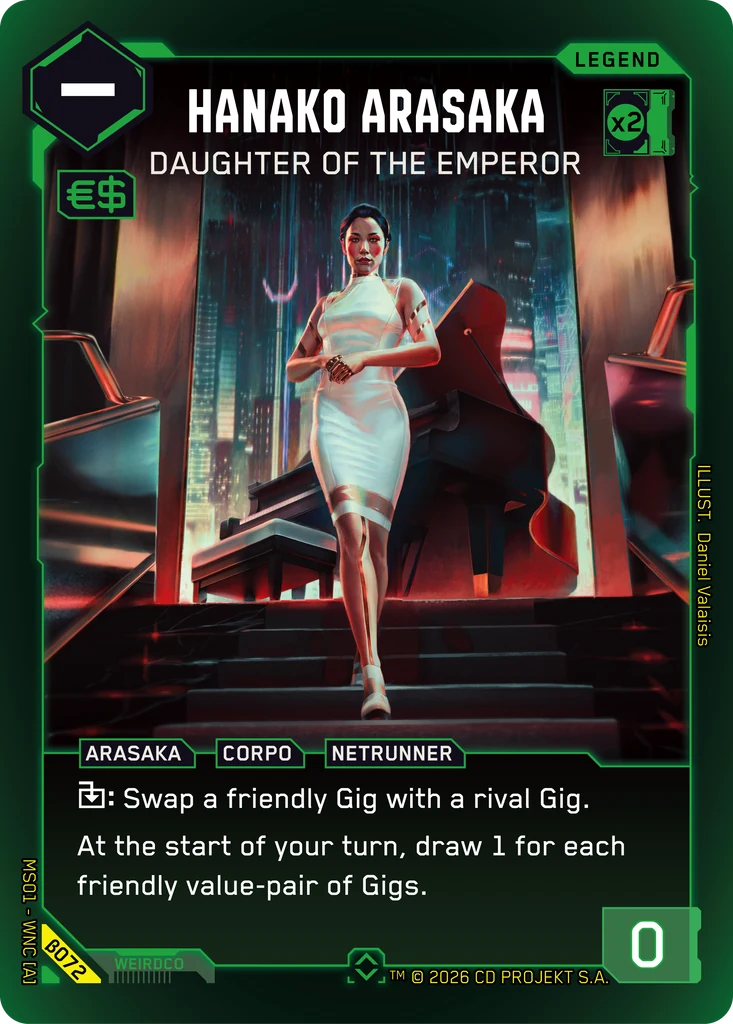 Hanako Arasaka - Daughter of the Emperor Beta
