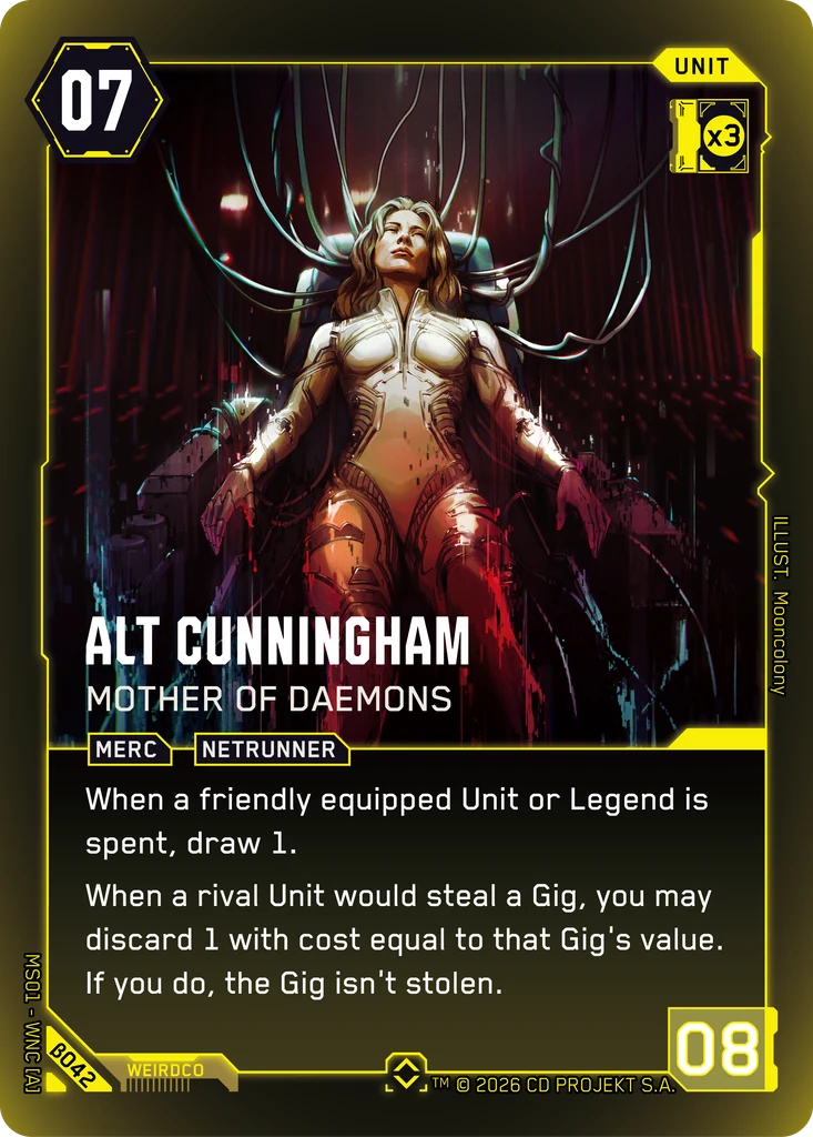Alt Cunningham - Mother of Daemons Beta