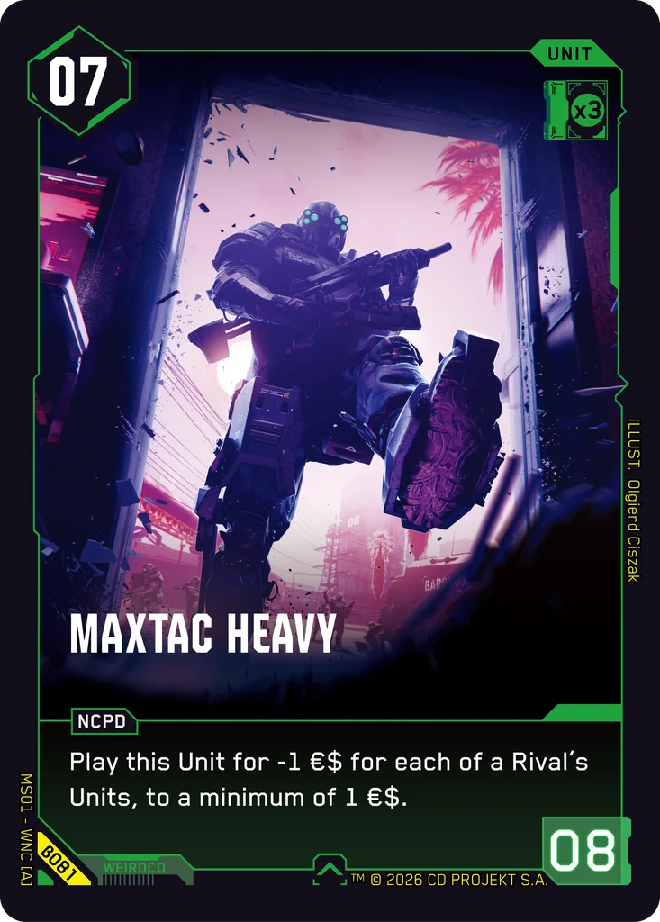 Maxtac Heavy Beta