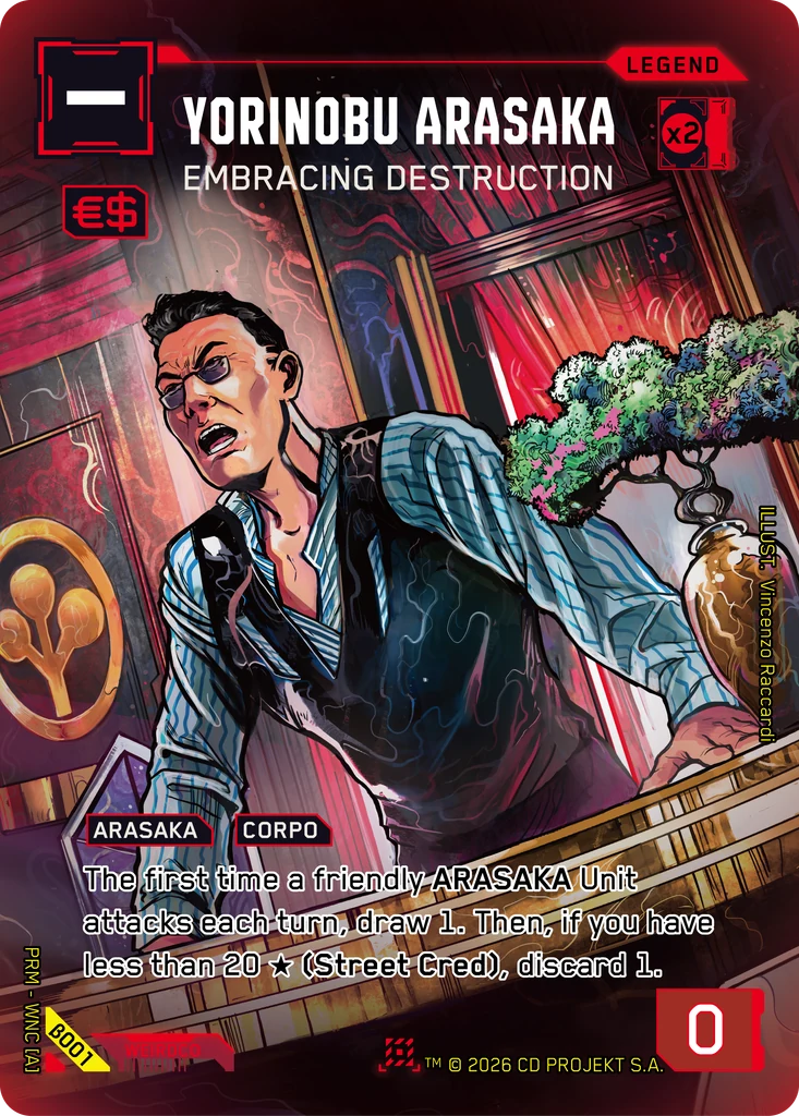 Yorinobu Arasaka Embracing Destruction