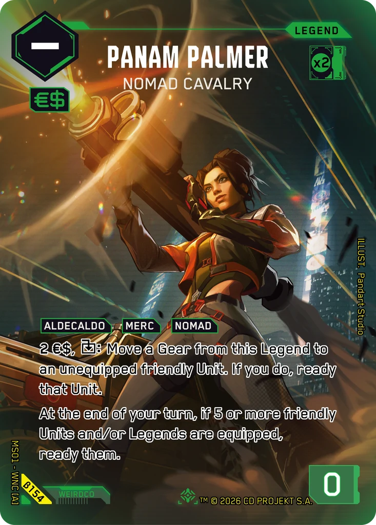Panam Palmer - Nomad Cavalry Iconic Beta