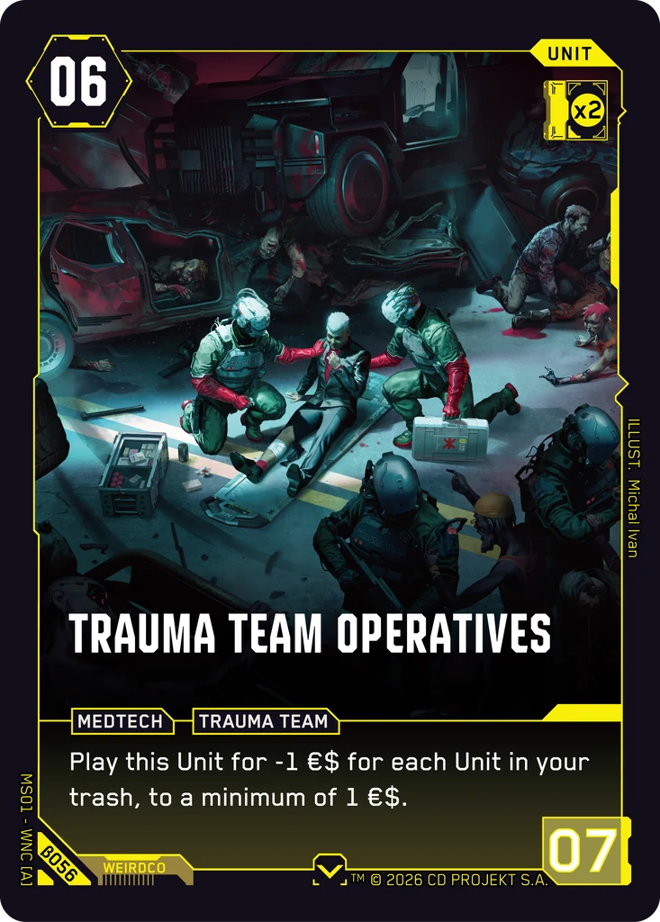 Trauma Team Operatives Beta