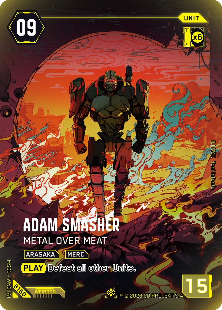 Adam Smasher - Metal over Meat Iconic Beta