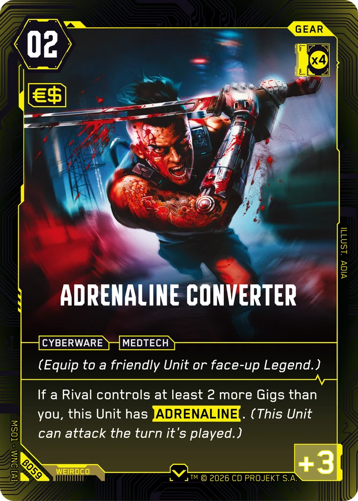 Adrenaline Converter Beta