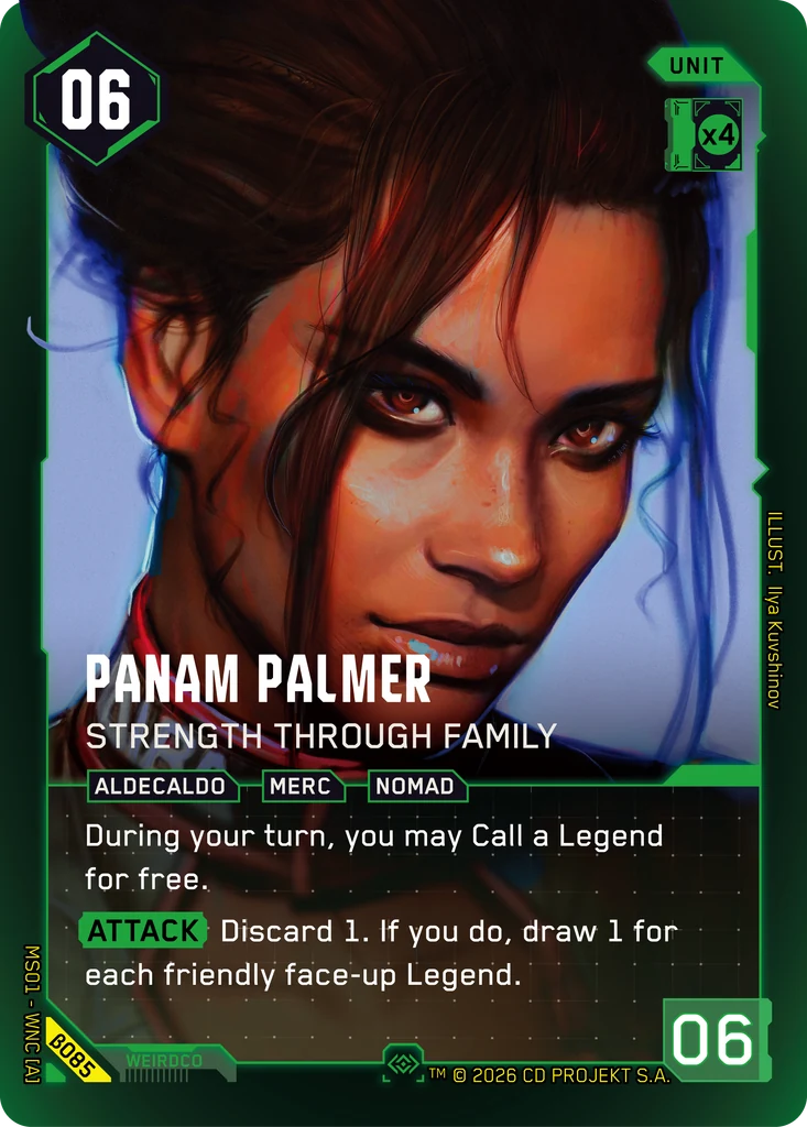 Panam Palmer - Strength through Family Beta