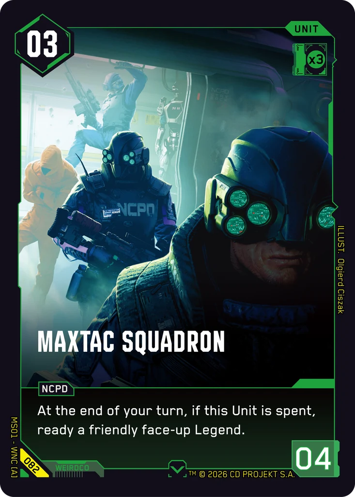 Maxtac Squadron Beta