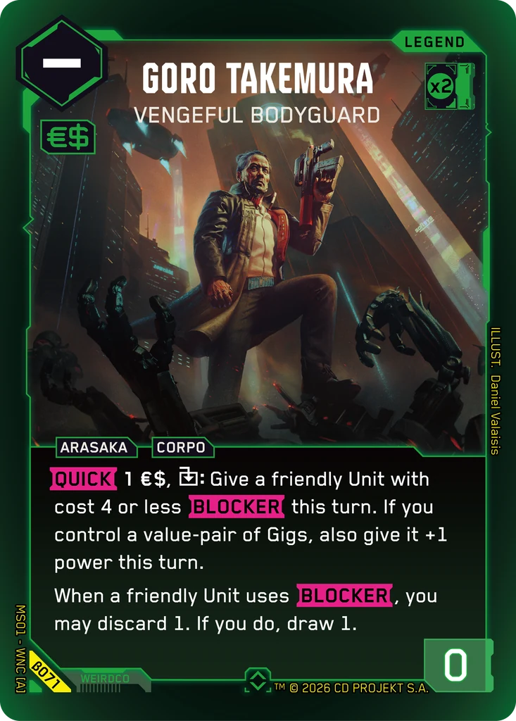 Goro Takemura - Vengeful Bodyguard Beta