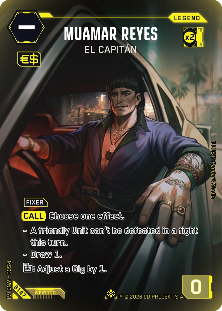 Muamar Reyes - El Capitán Iconic Beta