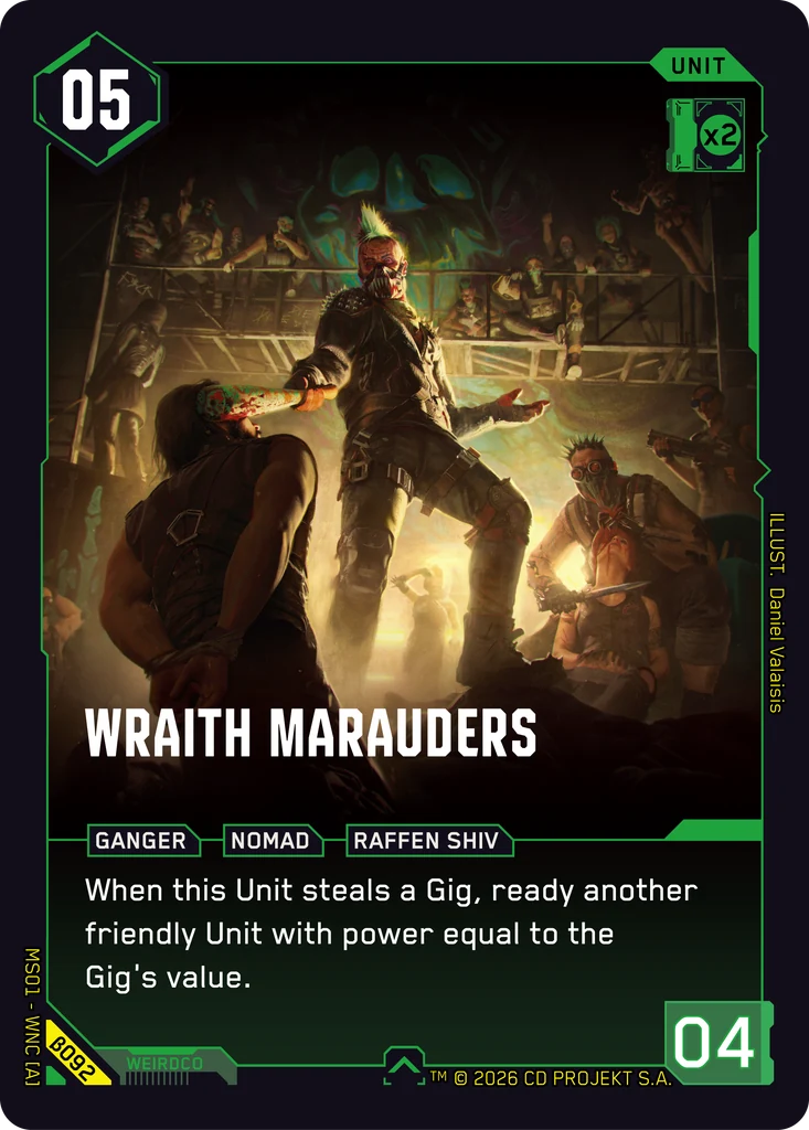 Wraith Marauders Beta