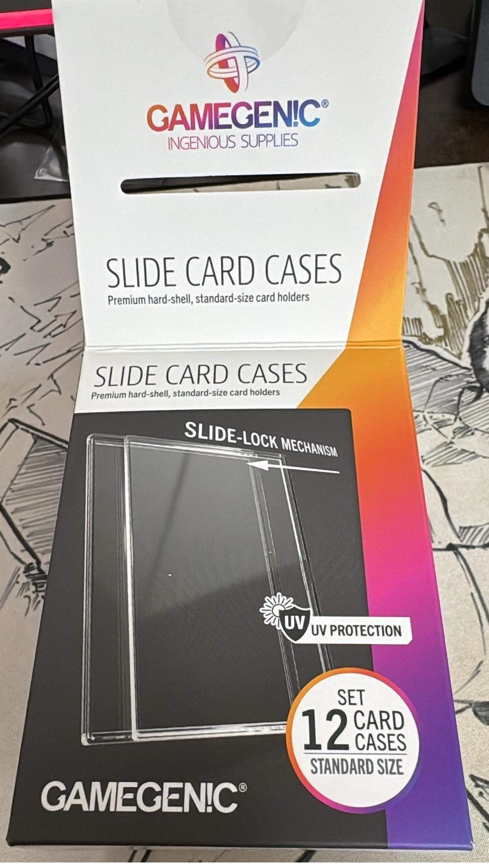 Gamegenic Slide card case Mini Snap x 12
