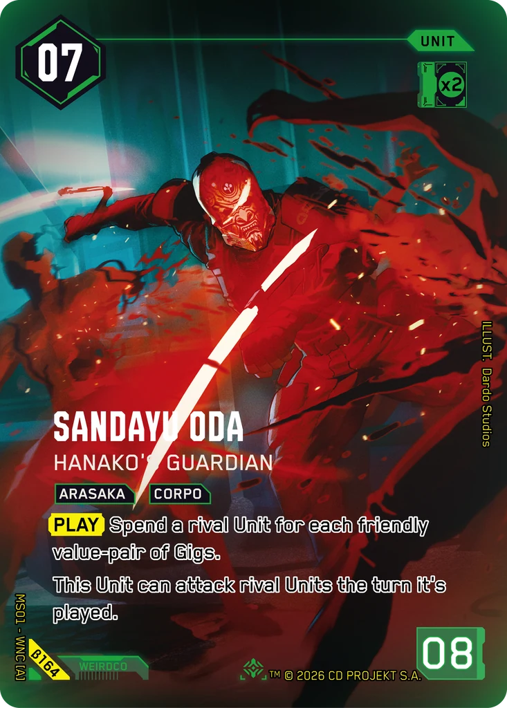 Sandayu Oda - Hanako's Guardian Iconic Beta