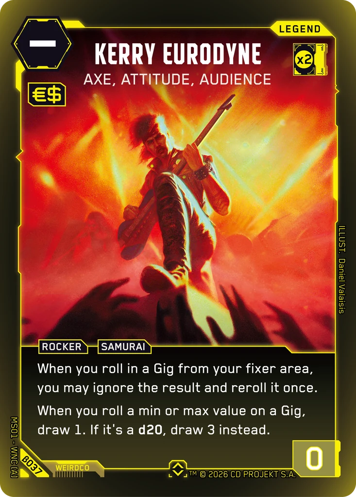 Kerry Eurodyne - Axe, Attitude, Audience Beta
