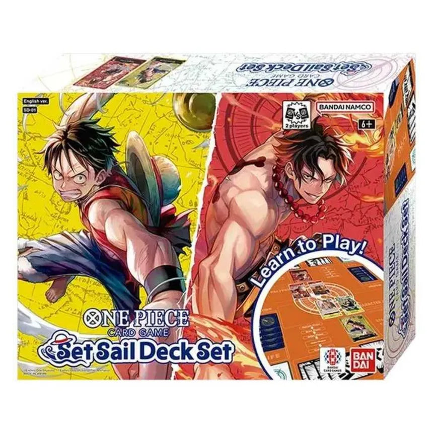 One Piece Card Game: Set Sail Deck Set Display [SD-01]