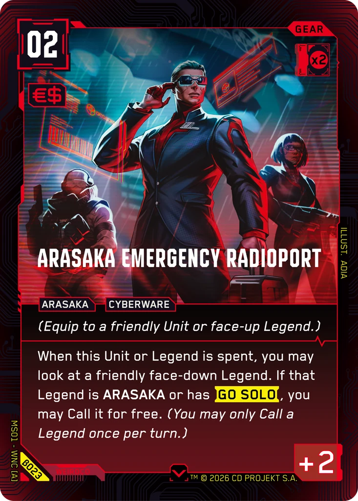 Arasaka Emergency Radioport Beta