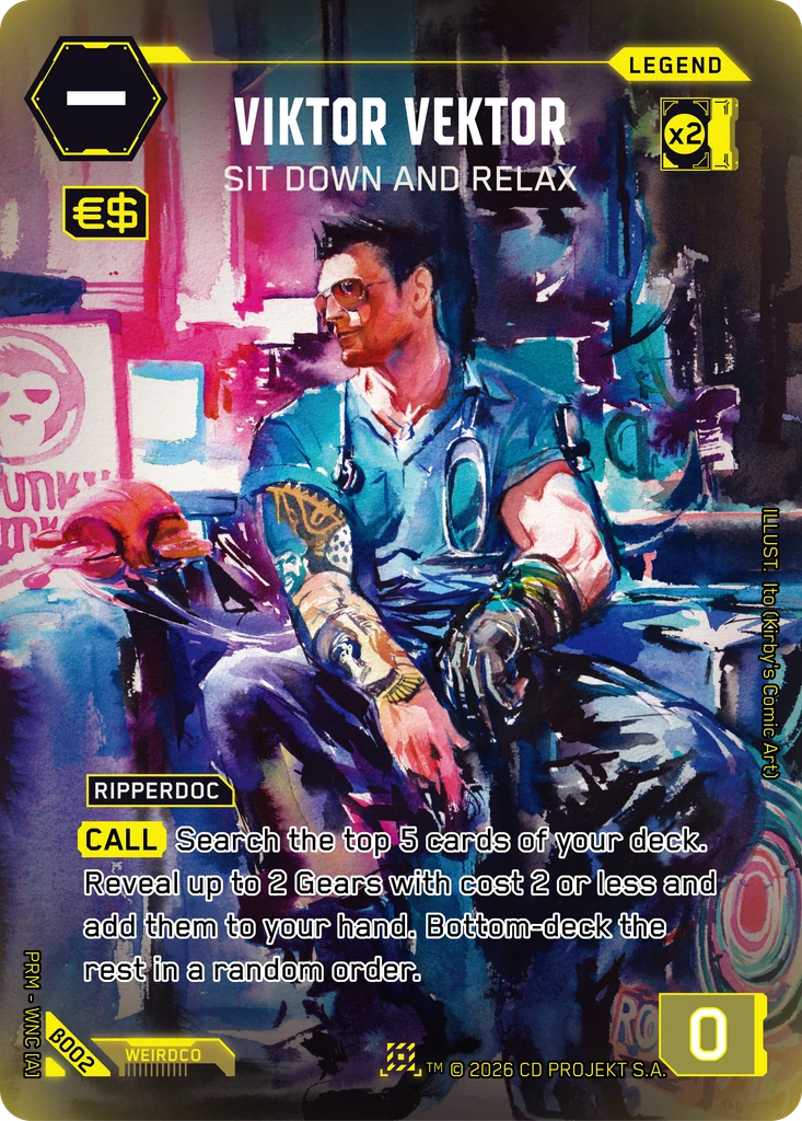 Viktor Vektor Sit down and relax Beta Box Topper