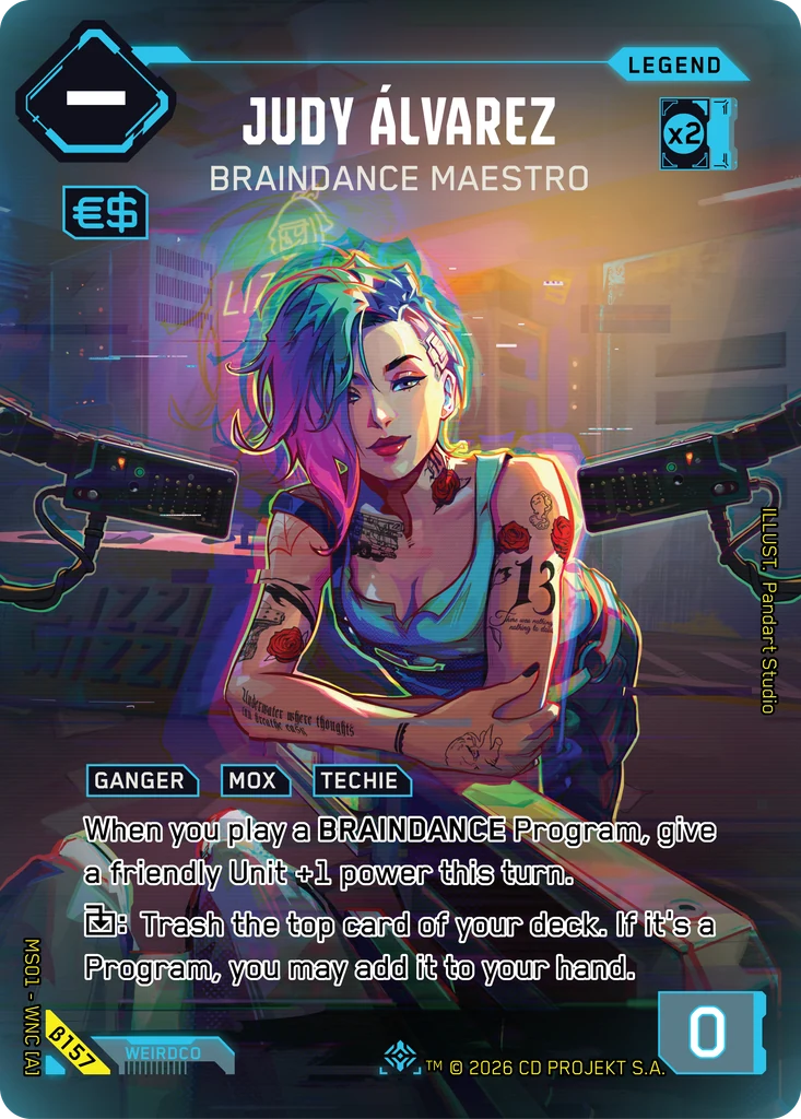 Judy Álvarez - Braindance Maestro Iconic Beta